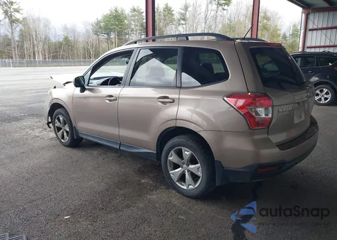 2015 Subaru Forester 2.5I Premium from USA, damaged, VIN JF2SJADC8FH501908